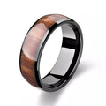 T5577 Chip Epoxy Wood Grain Ceramic Rewritable 125kHz RFID Smart Finger Ring for Clone TK4100 or EM4100 Keycards